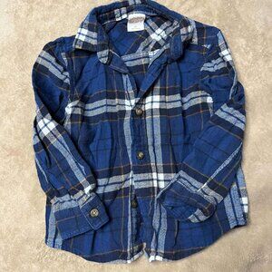 Toddler Boy Jumping Beans Button Down Shirt Size 4T